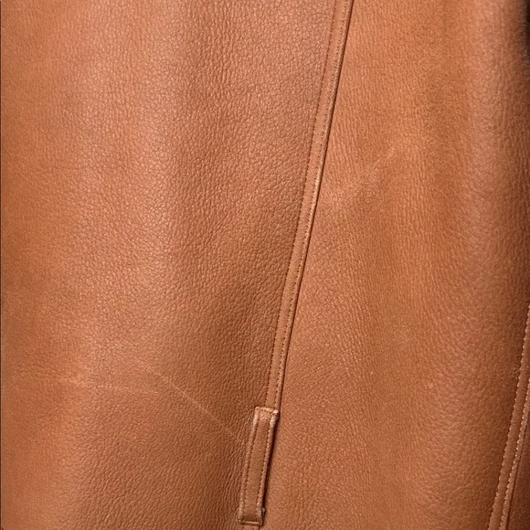 Annabelle Brown Shearling Jacket - Picture 7 of 11